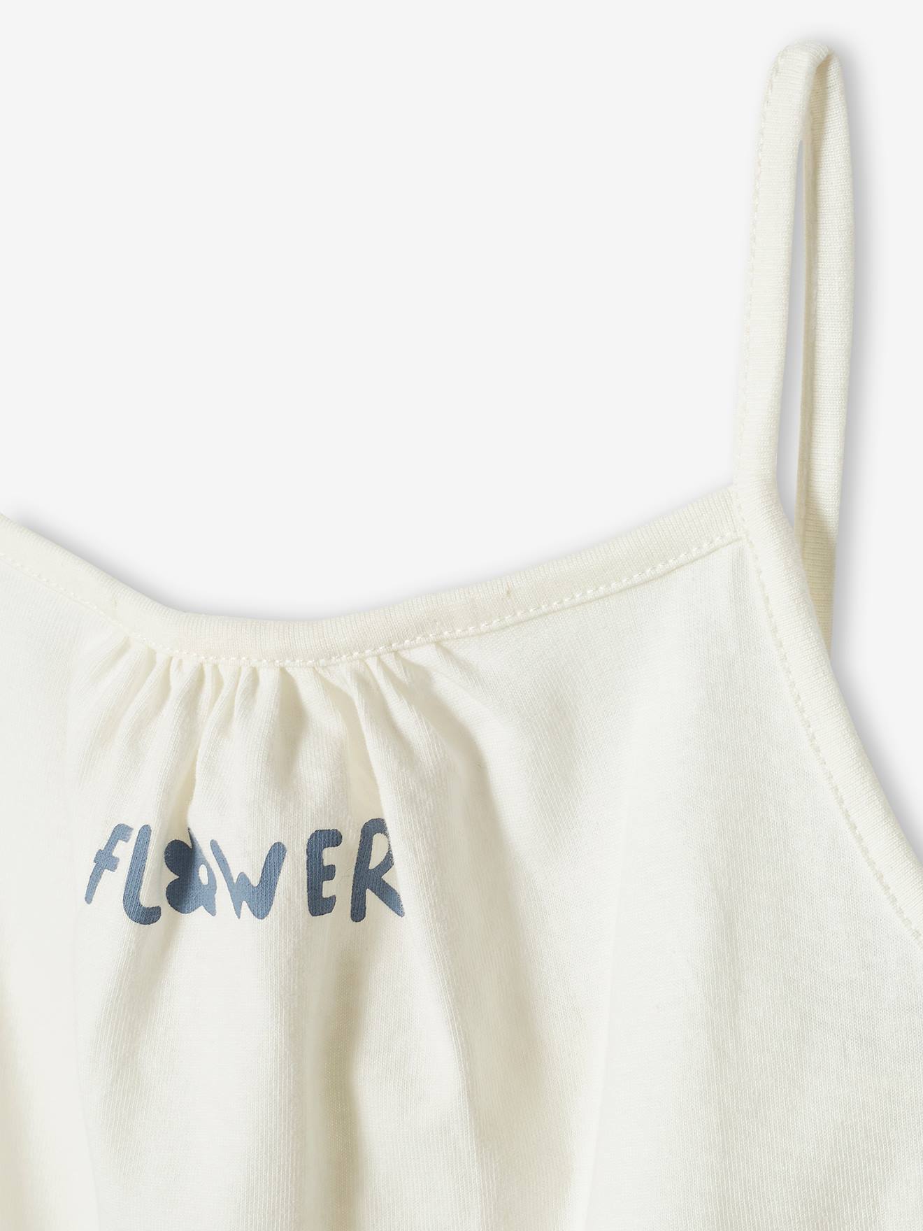 Pacote com 3 regatas finas para meninas