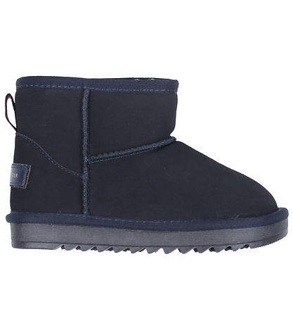 Tommy Hilfiger BamseStøvler - Fur Boot - Blå