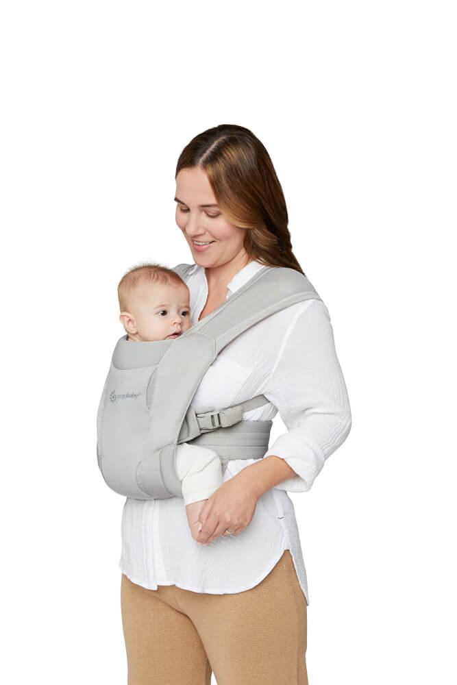 Embrace Neugeborenentrage - Soft Air Mesh - Soft Grey