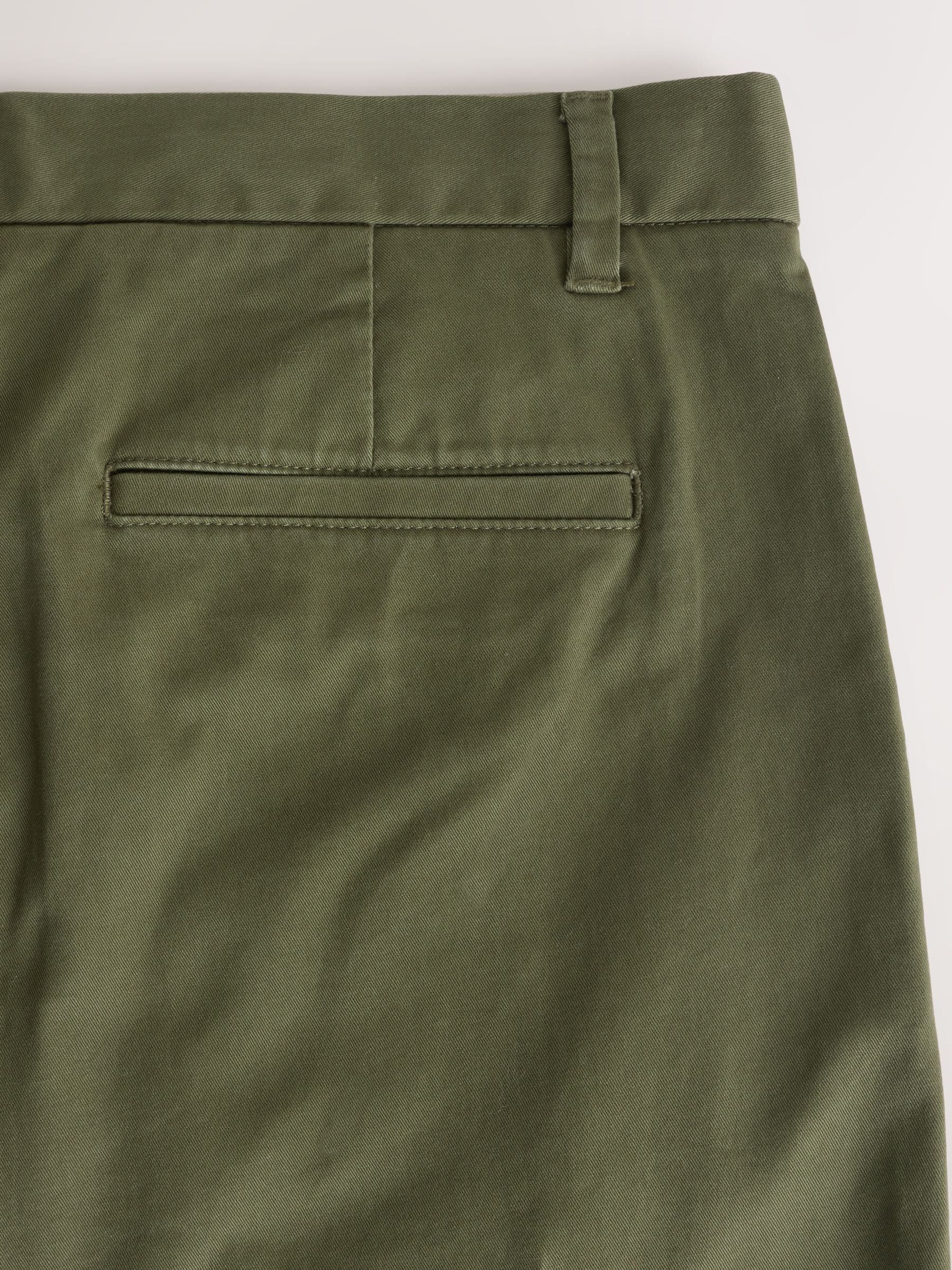 Groen - Slim Fit - Stretchy chino