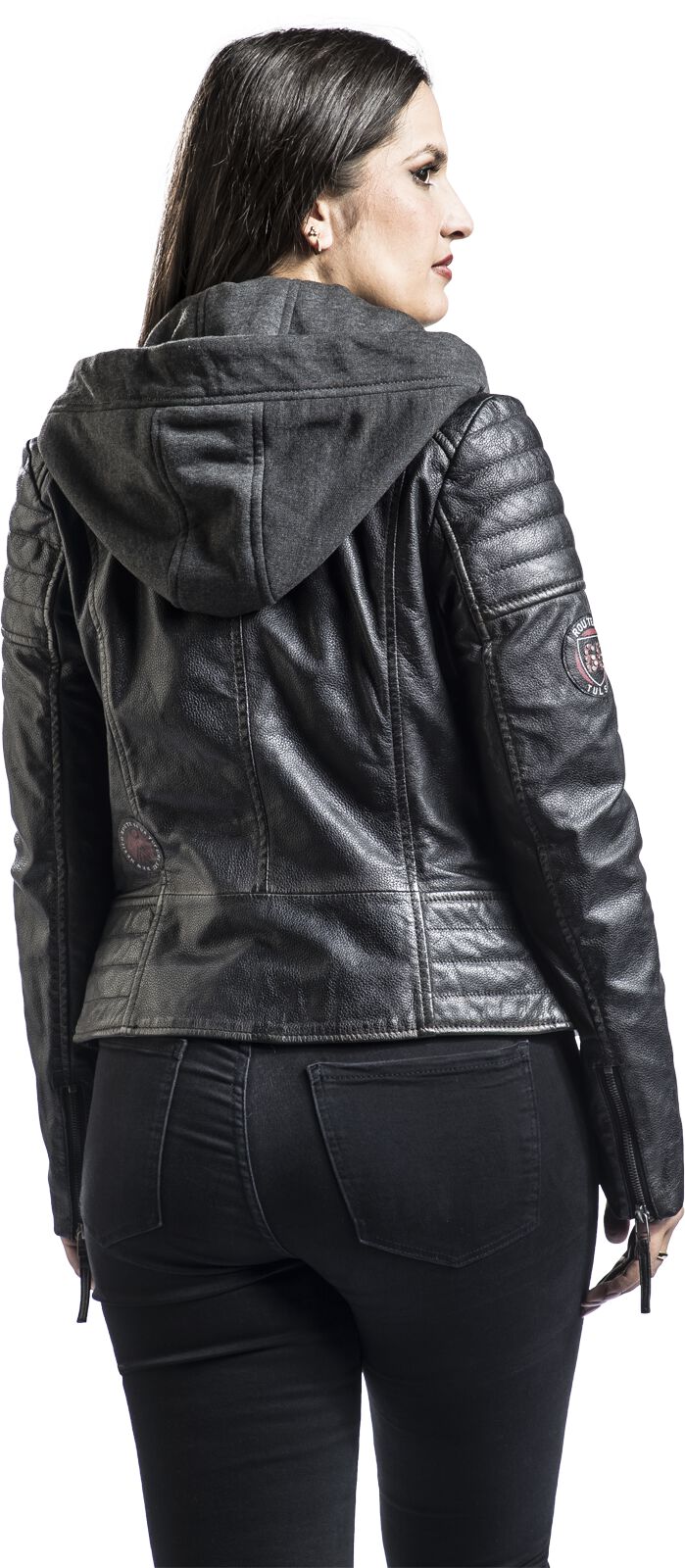 Rock Rebel X Route 66 - Leather Jacket | Rock Rebel by EMP Veste en cuir