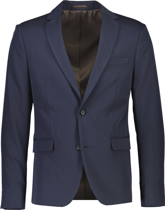 Lindbergh Fine twill stretch suit Blå