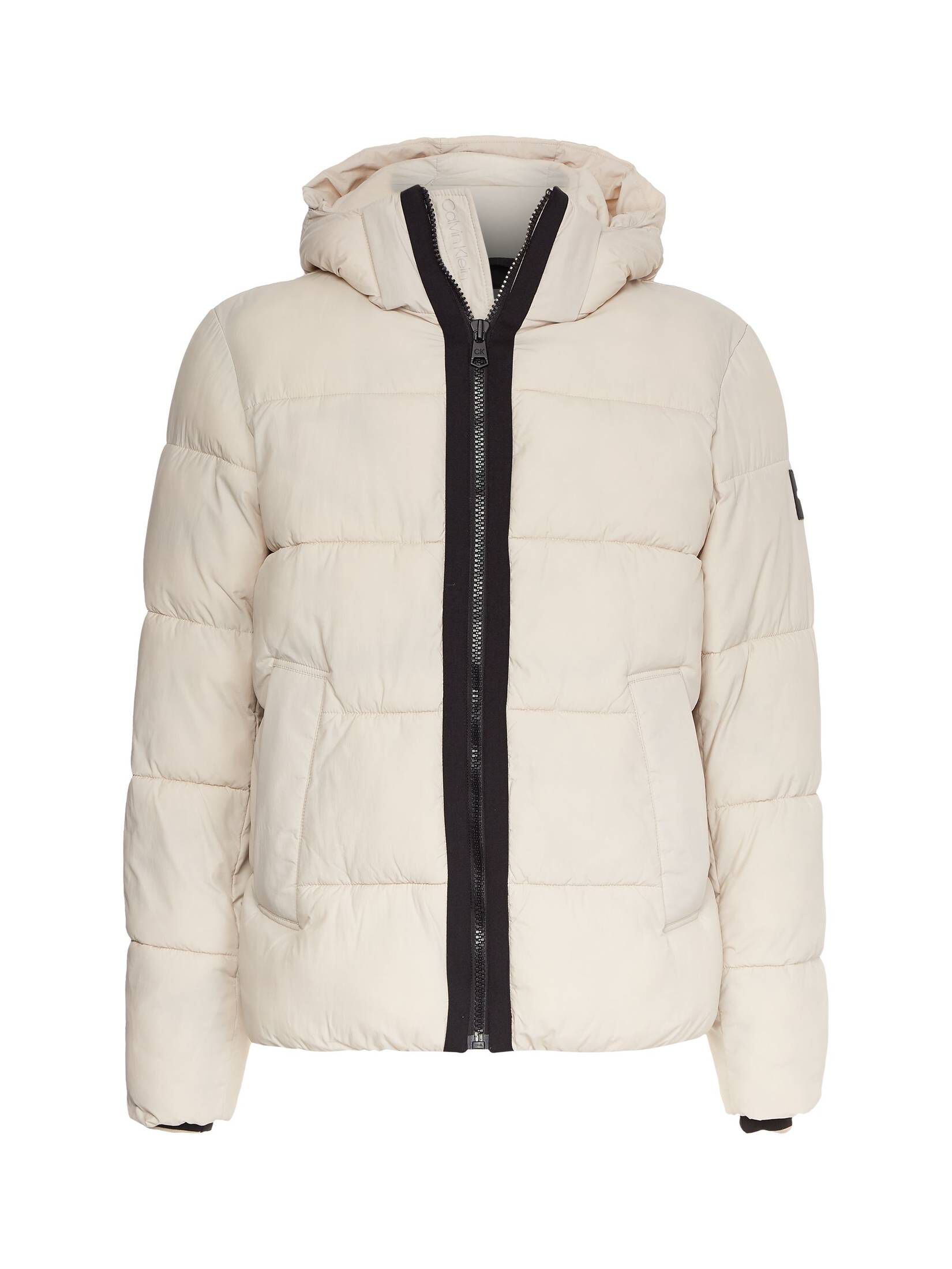 CALVIN KLEIN| Herren Steppjacke mit Kapuze CRINKLE NYLON PUFFER JACKET