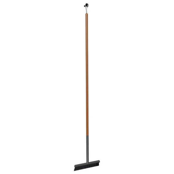 Rizz - Kehrbesen Indoor 40 cm, Teak / anthrazit