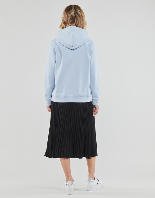 Tommy Hilfiger - REG MONOGRAM EMB HOODIE - Bleu ciel