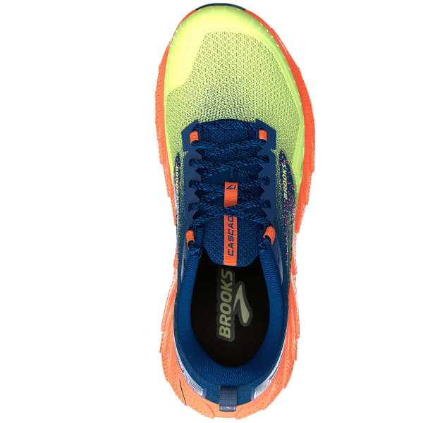 Chaussure trail BROOKS CASCADIA 17 SHARP GREEN/NAVY/FIRECRACKER