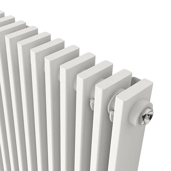 Radiateur eau chaude GoodHome Kensal Vertical Blanc 1 523 W