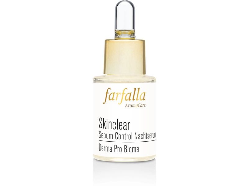 Farfalla Gesichtsserum Skinclear Derma Pro 15 ml Natürliches Serum, Soforthilfe für das Wohlbefinden der Haut
