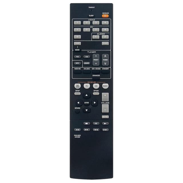 Udskiftning af fjernbetjening til RAV463 til Yamaha Audio/Video Receiver