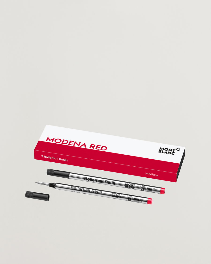 Montblanc 2 Rollerball Refills Modena Red