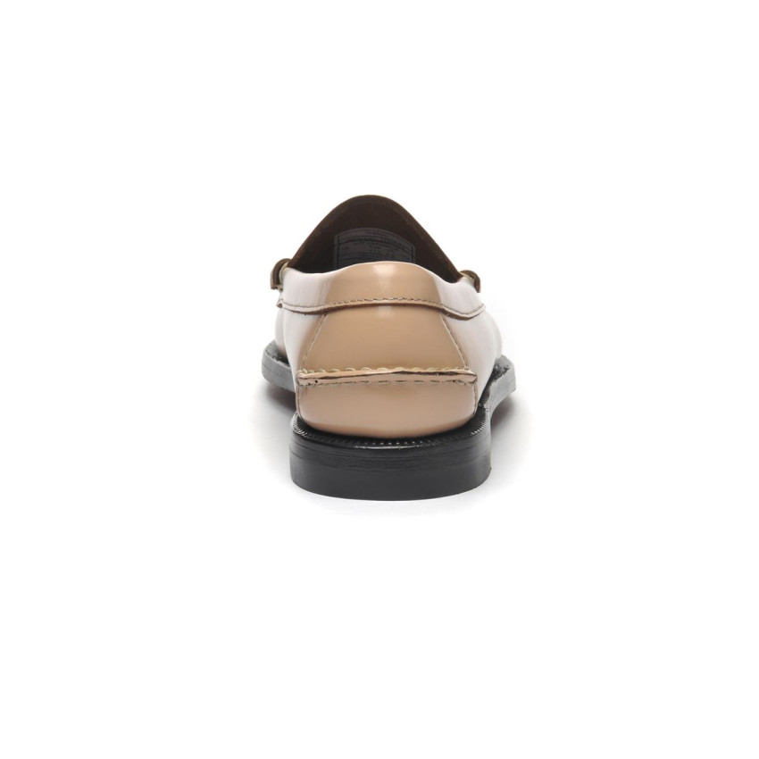 CLASSIC DAN PIGMENT BEIGE MOCASSIN-Mocassin pour femme en cuir brossé