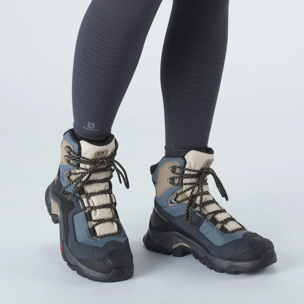 Salomon QUEST ELEMENT GTX W Ebony / Rainy Day / Stormy Weather