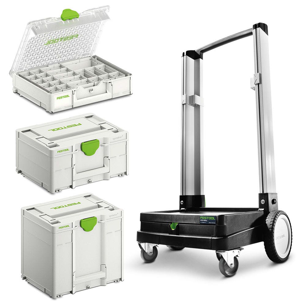 FESTOOL Mobile 4 Piece Systainer System F28737