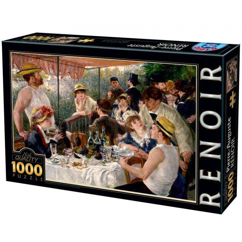Puzzle 1000 pièces - Renoir - Déjeuner des canotiers