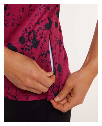 Maillot Manches Courtes Femme Dharco Rouge