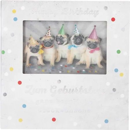 Depesche 3D Klapp-Karte mit Musik und Licht, Glückwunsch-Karte zum Geburtstag