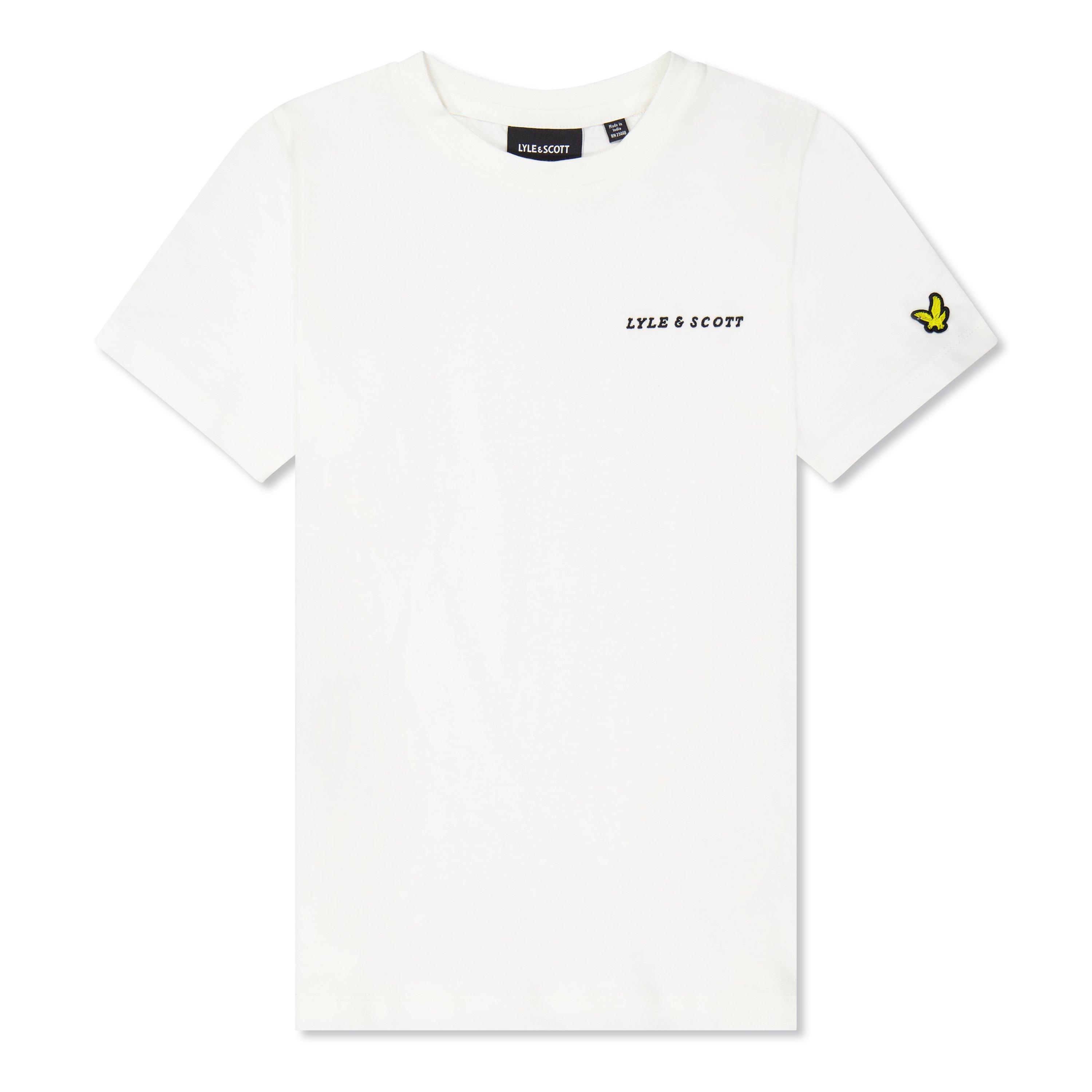 Lyle and Scott L&S Script T-Shirt Juniors