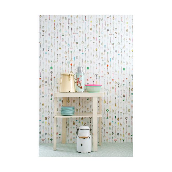 Studio Ditte Behang Lepeltjes Brocante