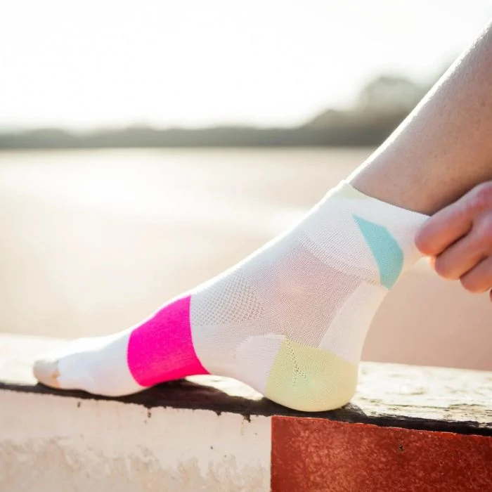 Incylence Dame Strømper ULTRALIGHT STRIKES SHORT Socks Hvid