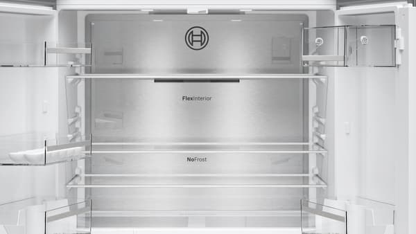 Bosch køle-/fryseskab kombination KFN96AXEA (sort inox)