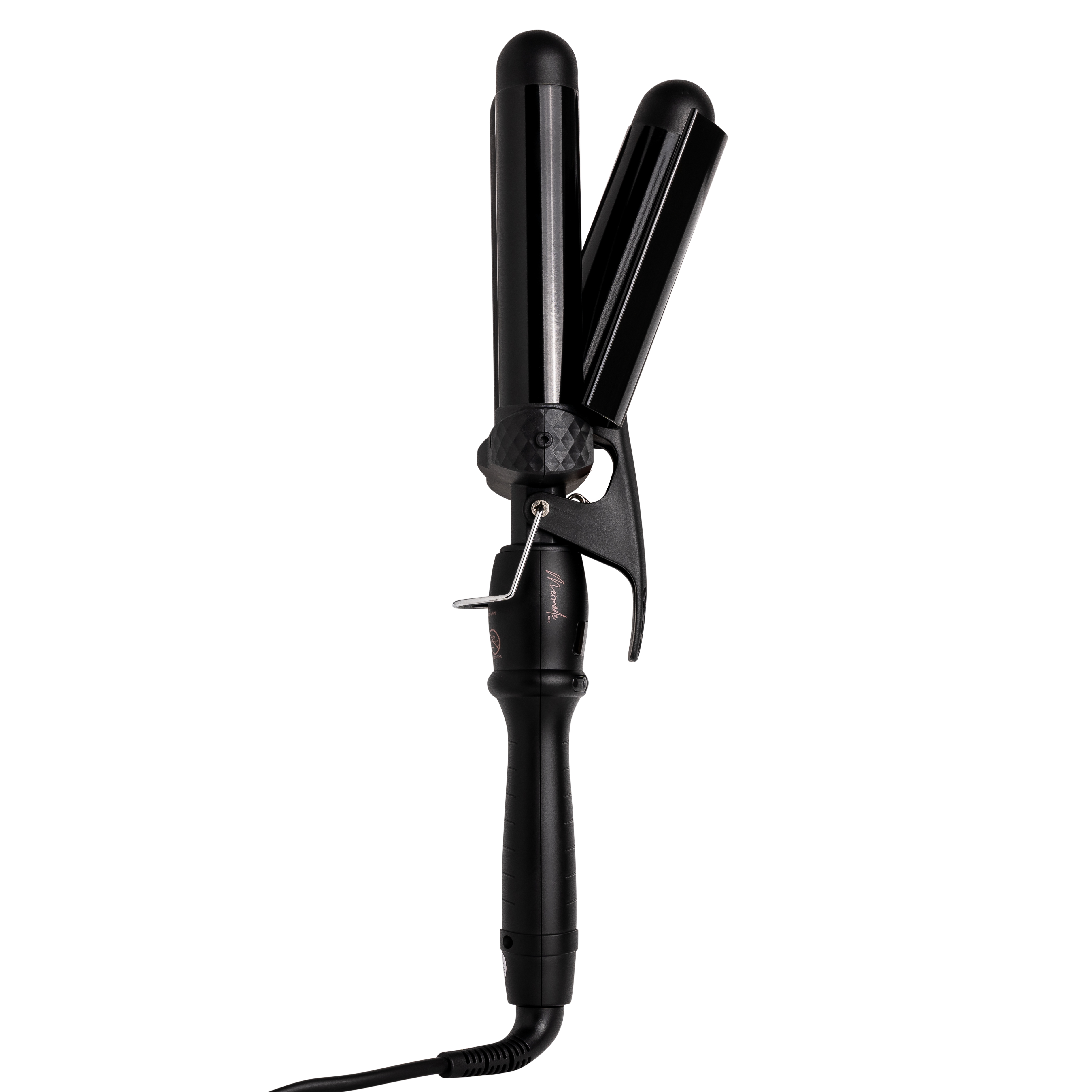 Pro Waver 32mm Dreifaches Keramik Welleneisen Lockenstab  - Schwarz