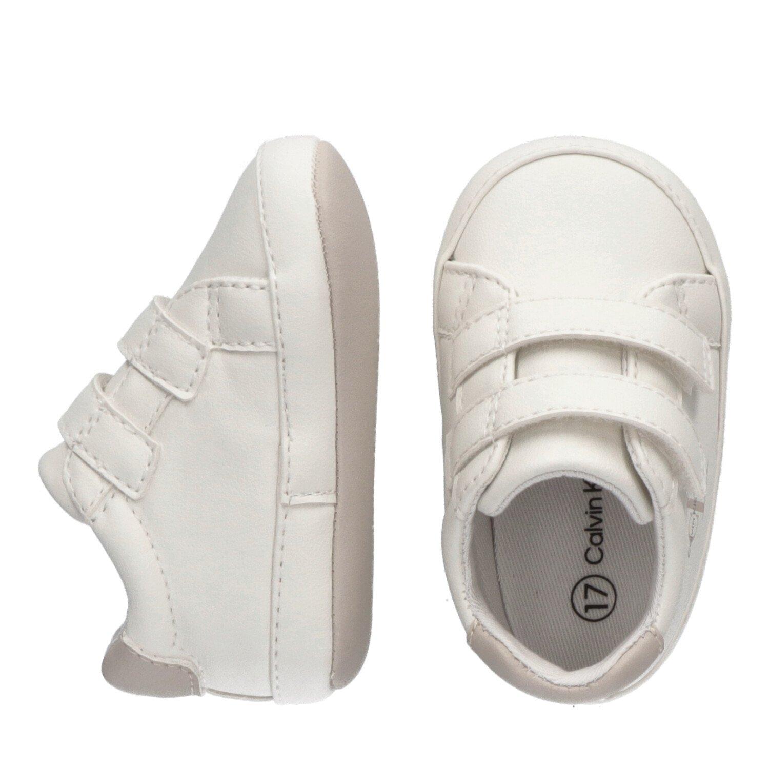 Calvin Klein Jeans Hook and Loop Crib Shoes Babies