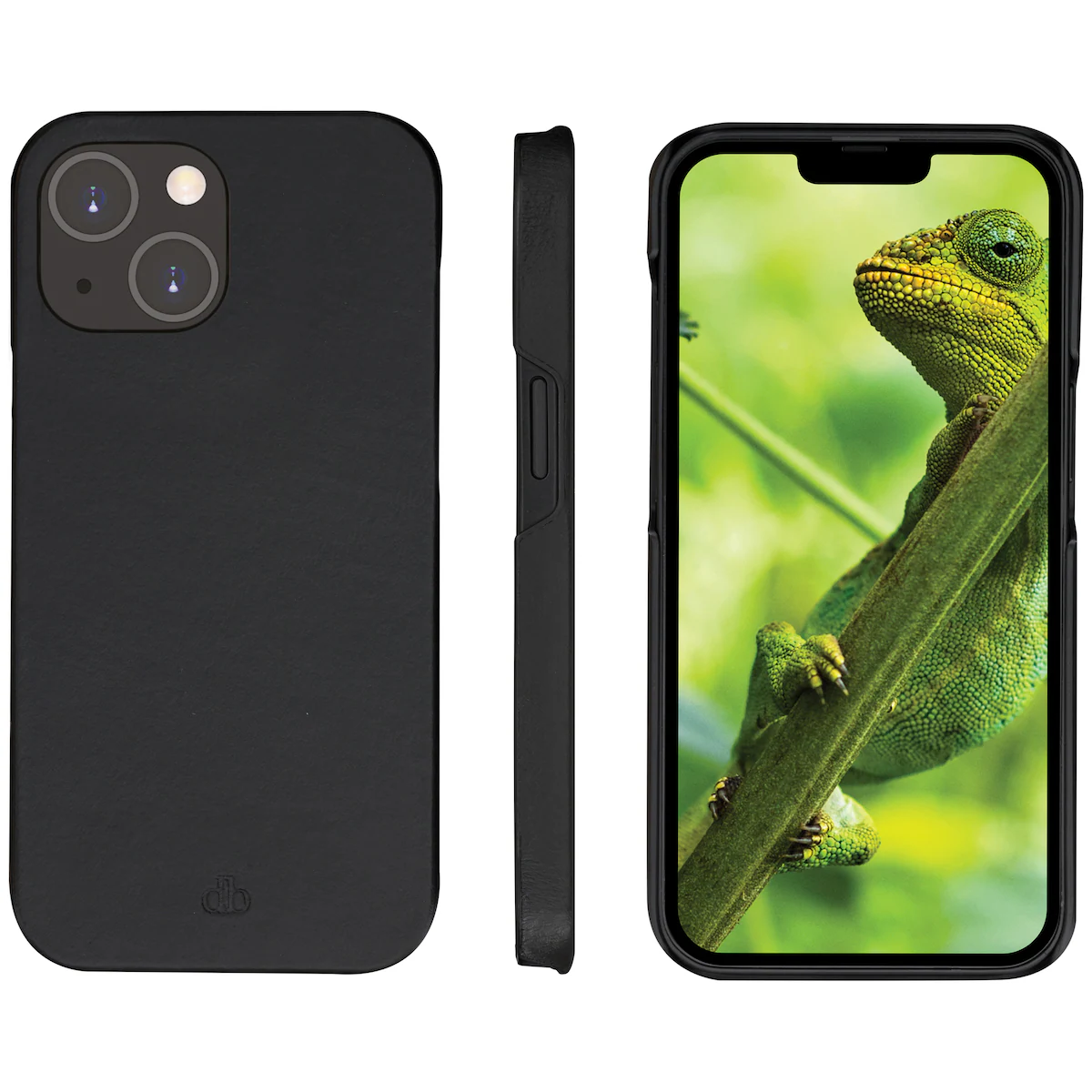 dbramante1928 Lynge iPhone 14 lommebokdeksel (sort)