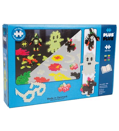 Plus-Plus Mini - Sølvlysende - 360stk