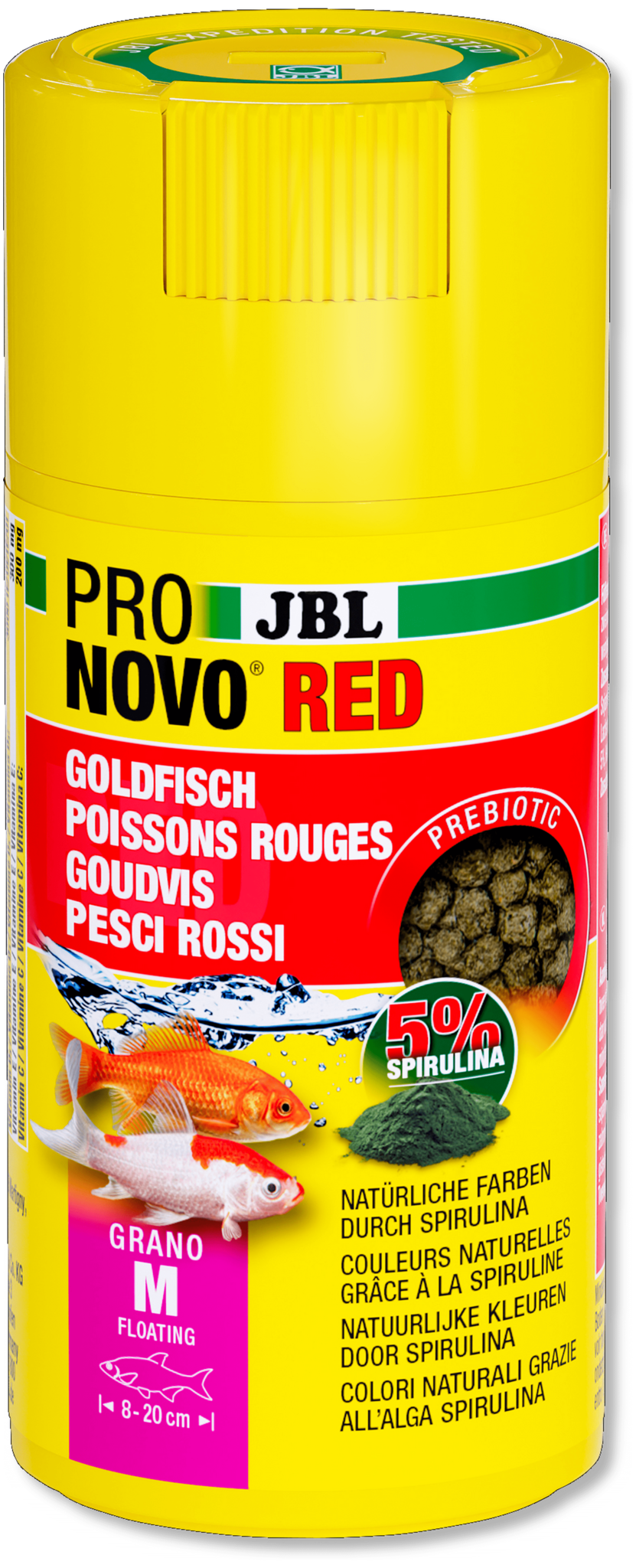 JBL Pronovo Red Grano M 100ml Click | Zinkend granulaatvoer