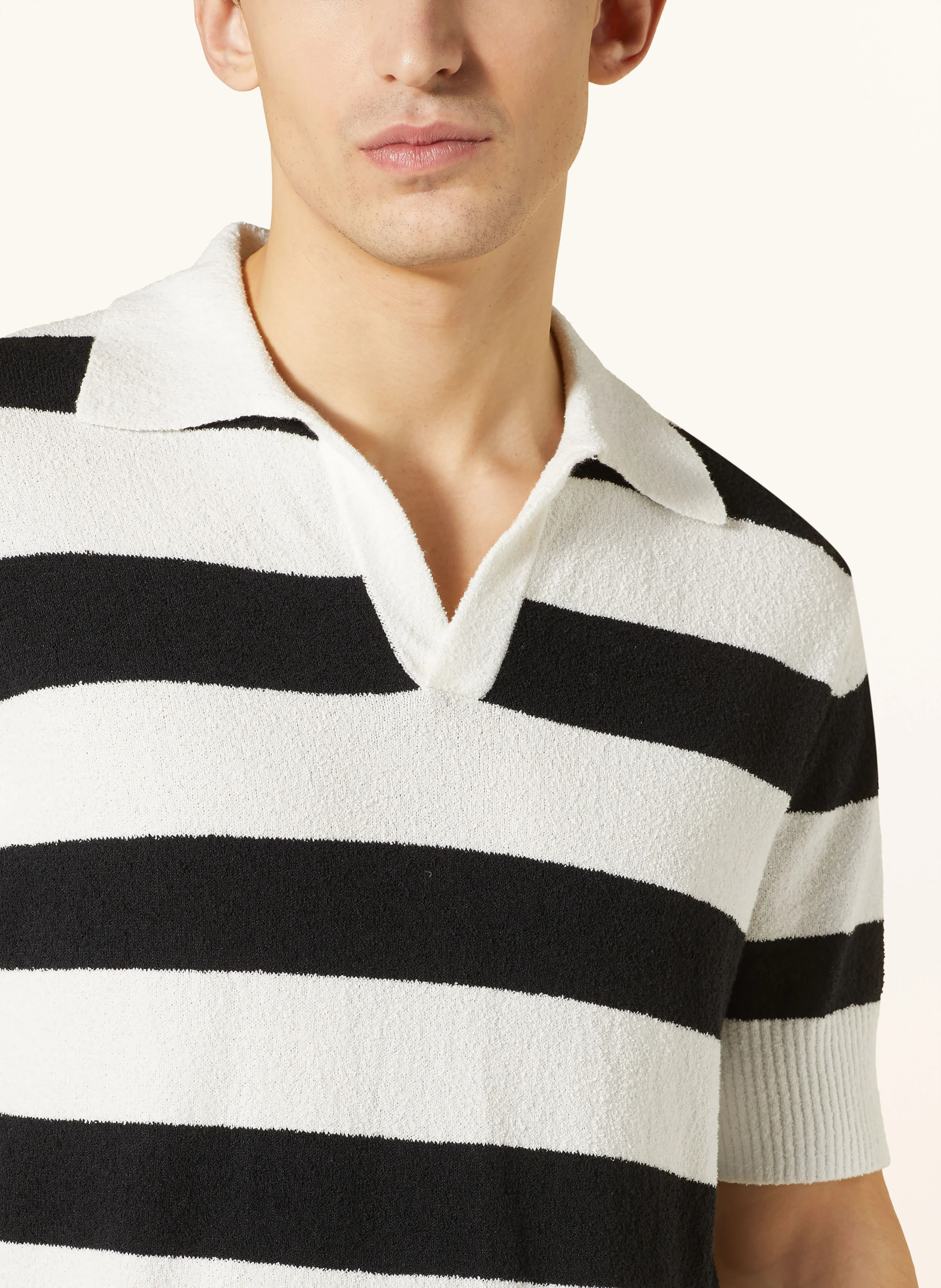 PAUL Strick-Poloshirt