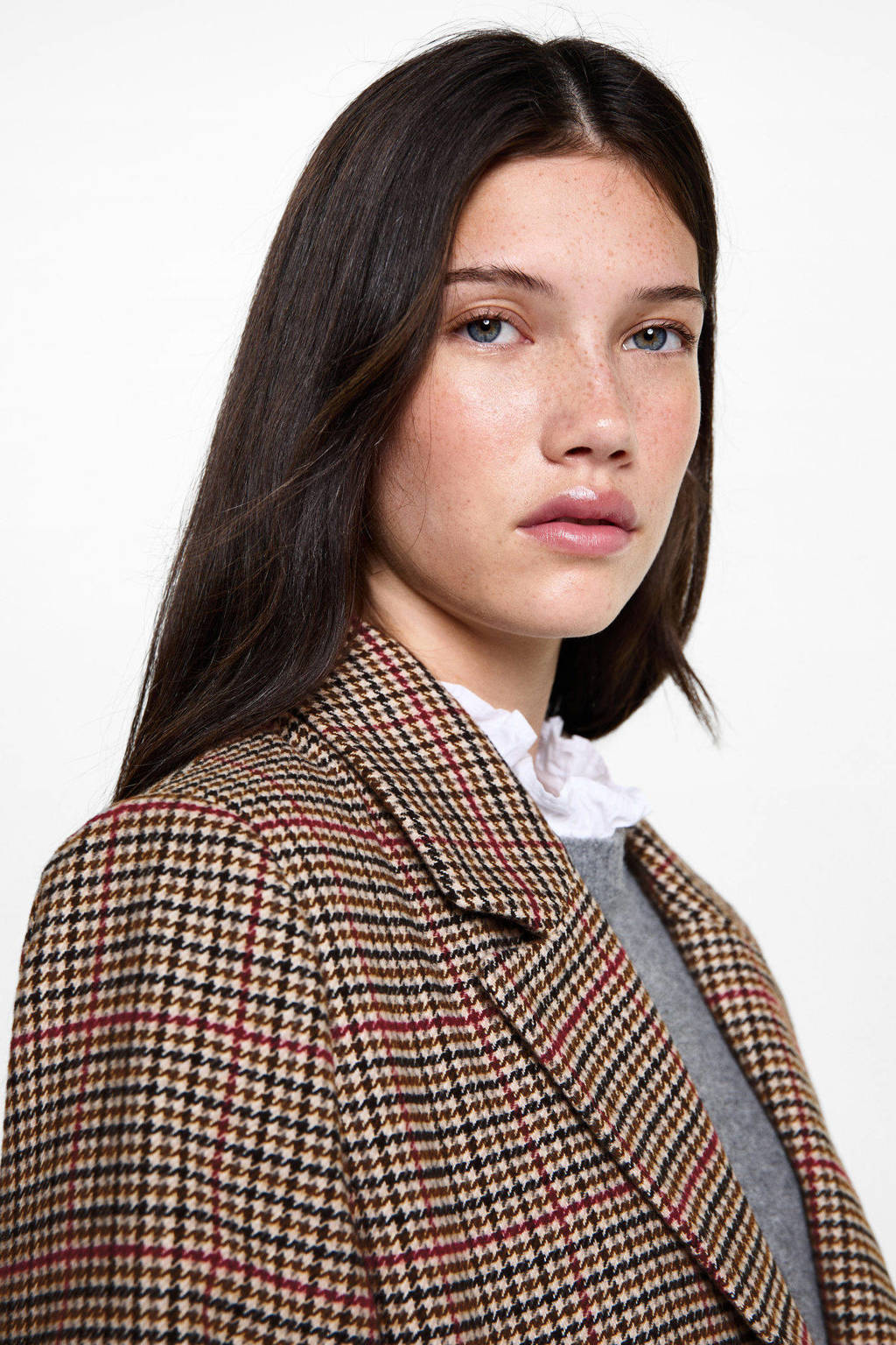 MANGO TEEN manteljas bruin