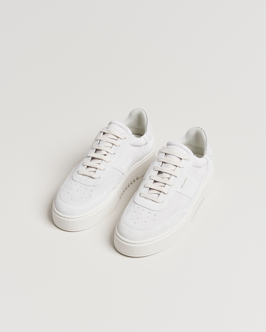 Axel Arigato Orbit Vintage Hairy Suede Sneaker Light Grey