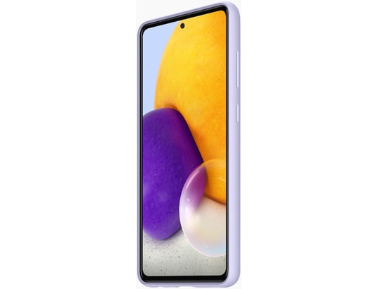SAMSUNG - Coque smartphone EF-PA725TV Coque Silicone G A72 Violet