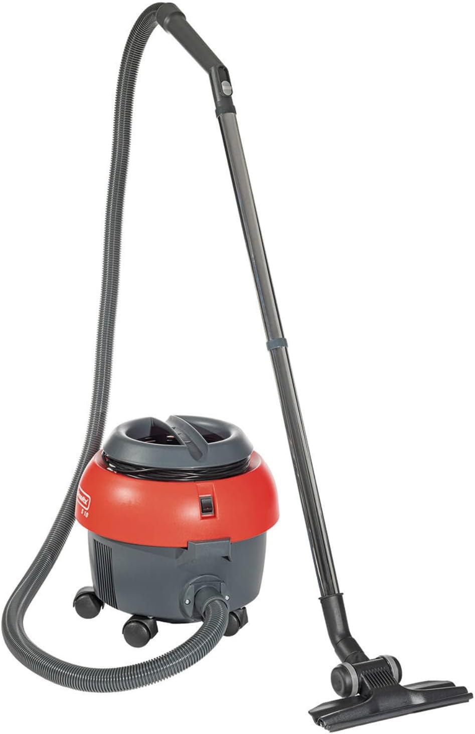 S10 Staubsauger 850 Watt - Staubsauger mit Kabel (10m) rot, Trockensauger