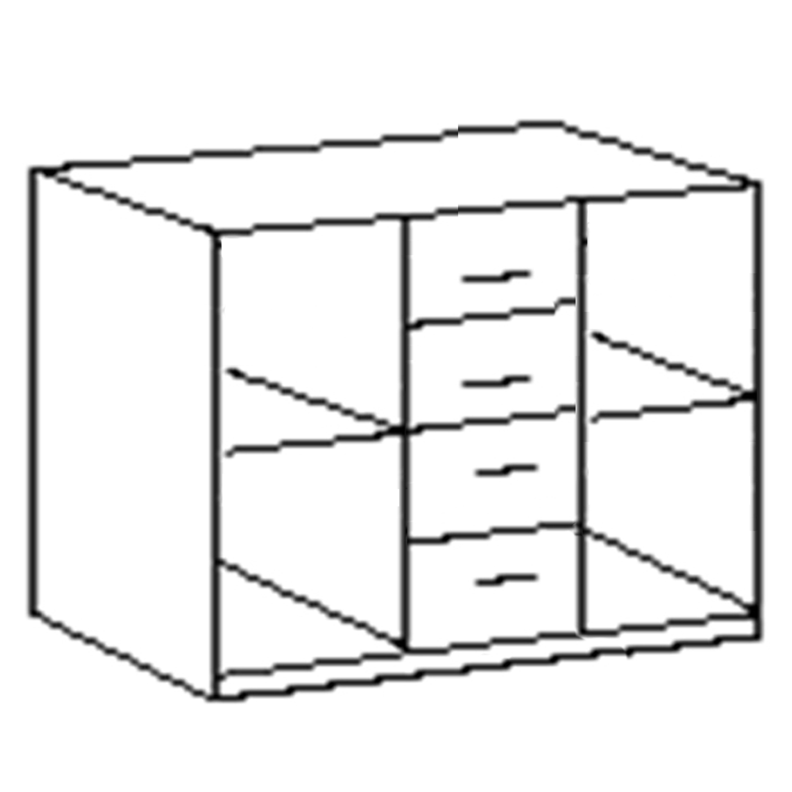 Sideboard - Sonoma Eiche - 132 cm breit