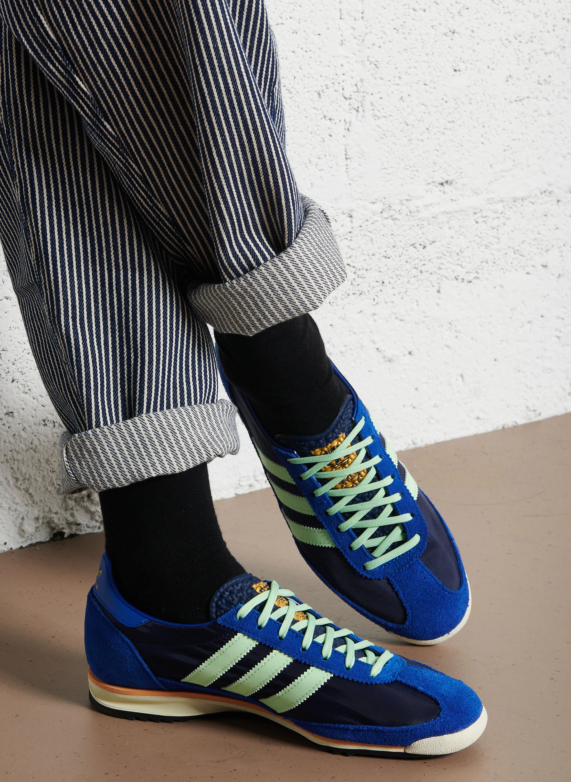 SL 72 OG W - Baskets basses bi matière SL 72 OG | Bleu
