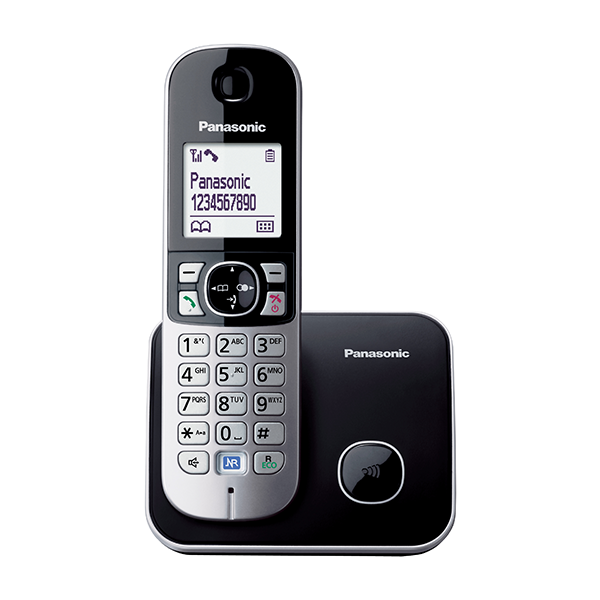 Panasonic KX-TG6811 DECT-telefoon Zwart Nummerherkenning