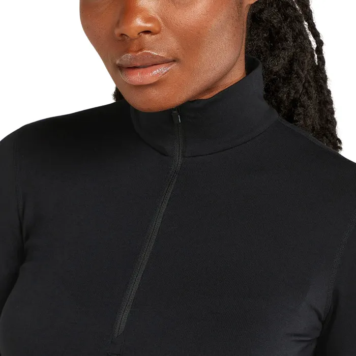 Icebreaker Core Heavyweight Half Zip LS Thermoshirt Dames