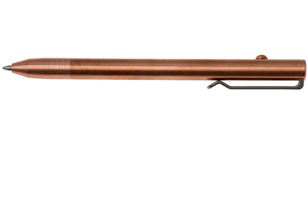 Big Idea Design Slim Bolt Action Pen SBA-CO Copper, everyday carry pen