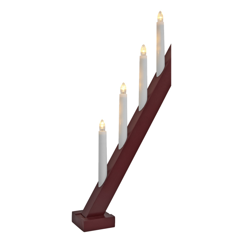Stor adventslysestake LED 65 cm