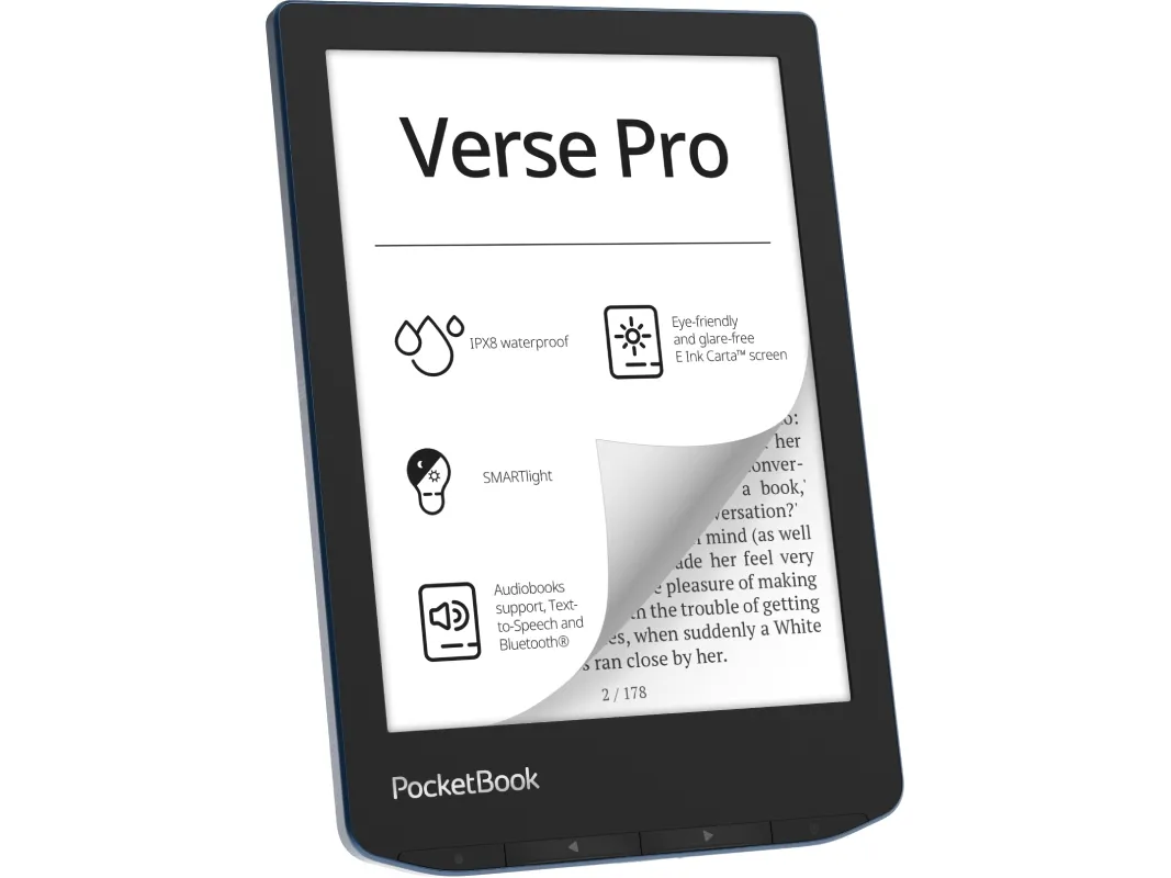 PocketBook Verse PRO - eBook læser - Linux 3.10.65 - 16 GB - 6