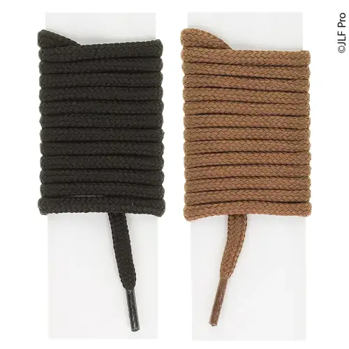 Lacets JLFPro polyester rond 0,90 m marron