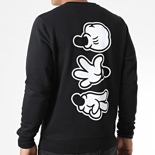 Sweat Crewneck Player Noir Blanc