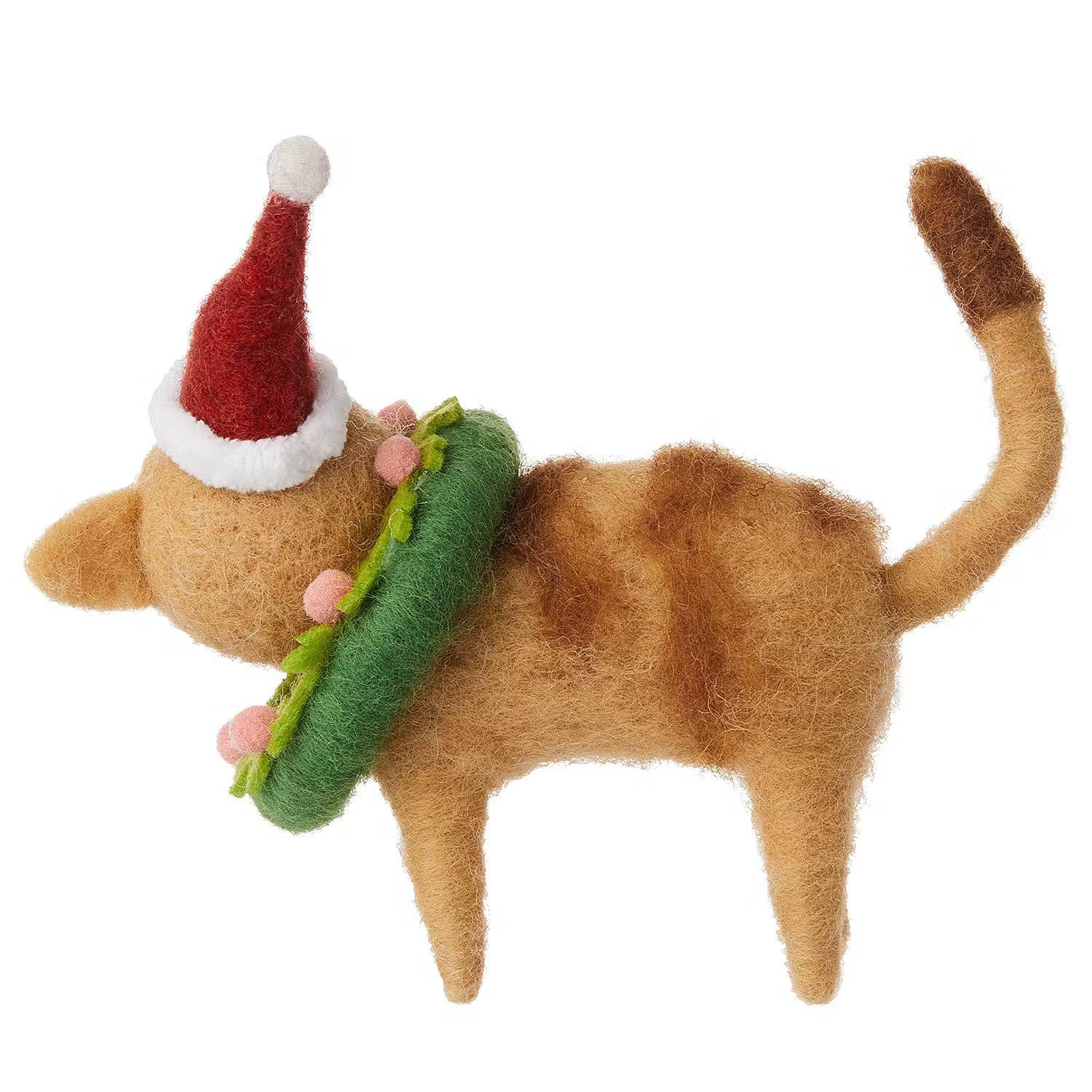HANG ON Baumanhänger Katze mit Kranz