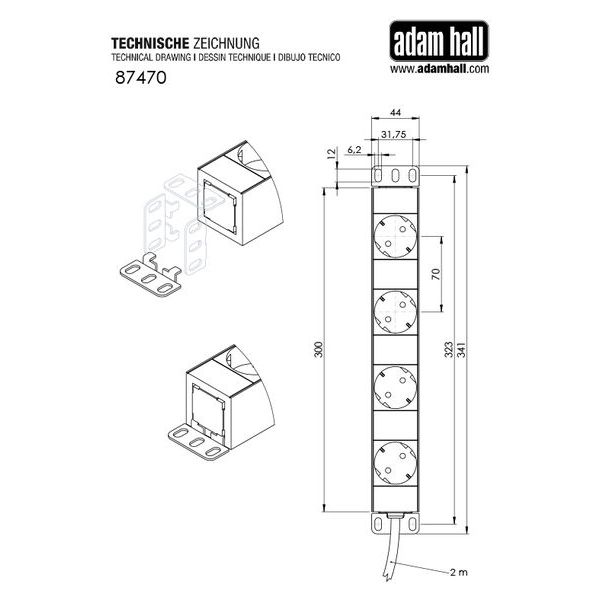 Adam Hall 87470