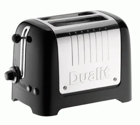 Dualit Lite 2S, 2 skive(r), Sort