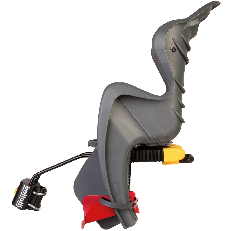 BELLELLI Kindersitz Fahrrad Mr Fox Reclining B-fix Frame mount Dark Grey
