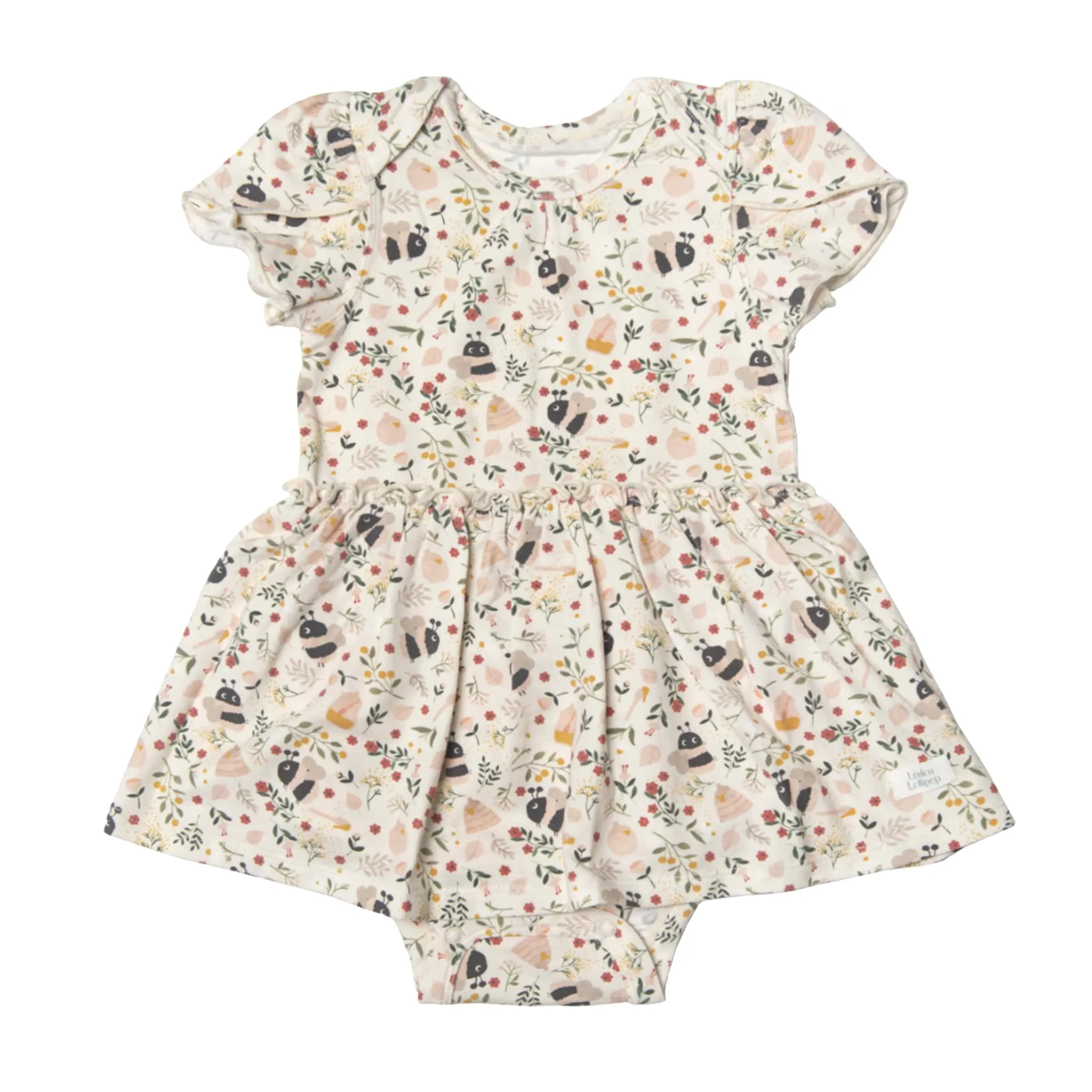 Loulou Lollipop Robe Abeille 0-24mois