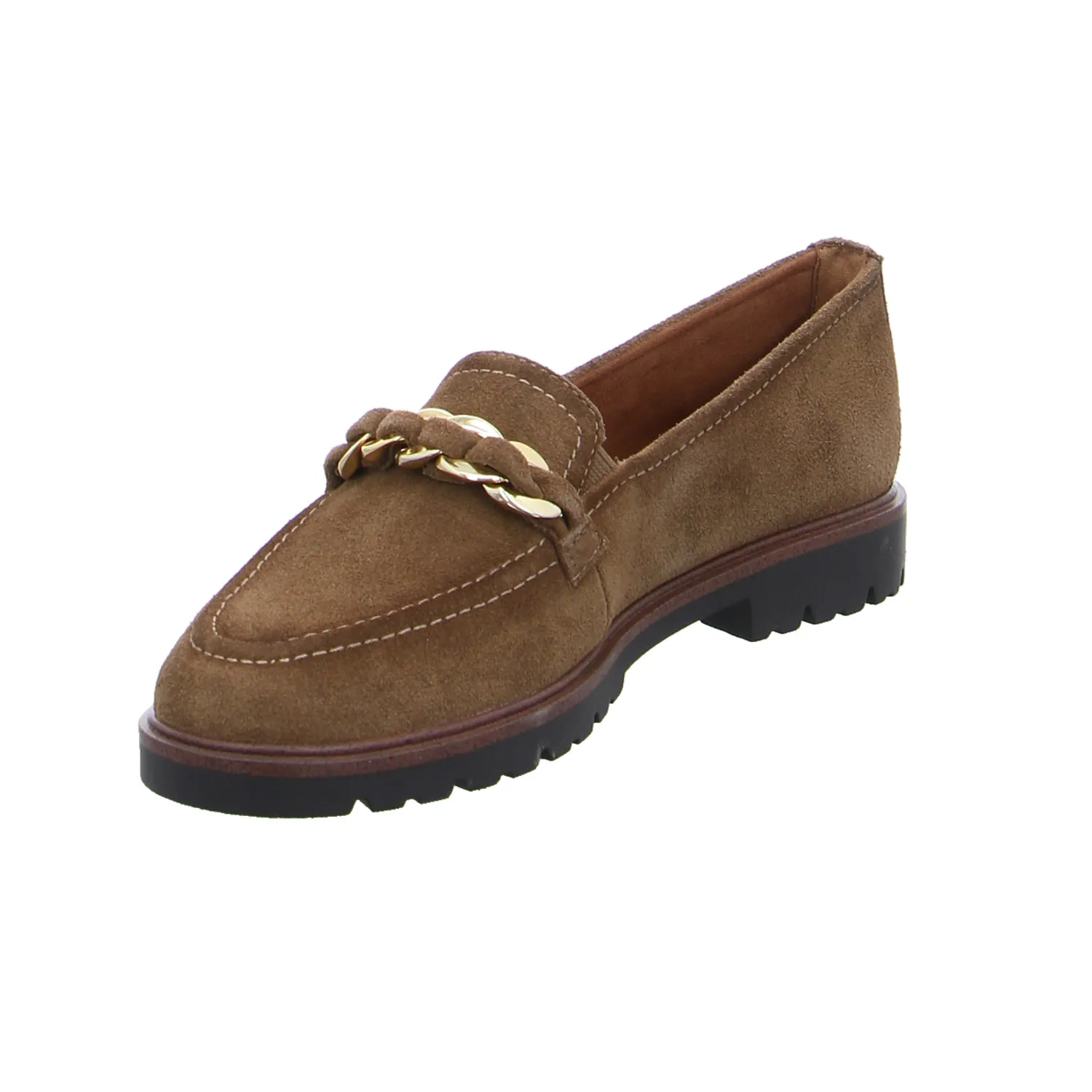TAMARIS Slipper Camel Leder