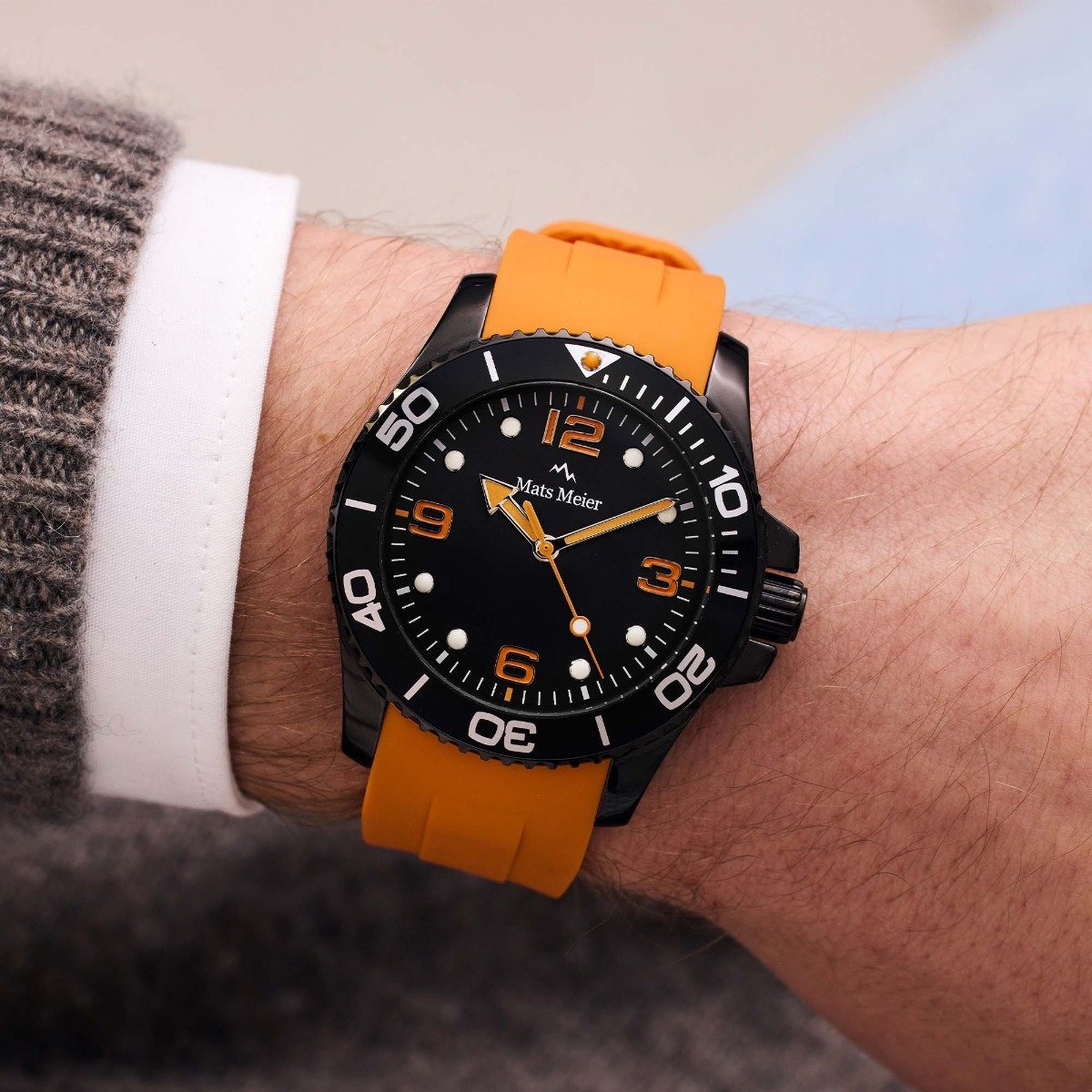 horloge Mats Meier Mats Meier Zwart